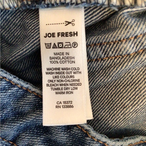 Joe Fresh + Gillian Harris Wide Leg Jeans - Picture 7 of 9